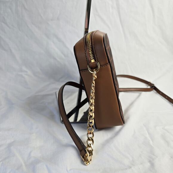 Michael Kors Jet Set Charm EW Crossbody Bag Lugg Multi Brown NWPT - Picture 9 of 16